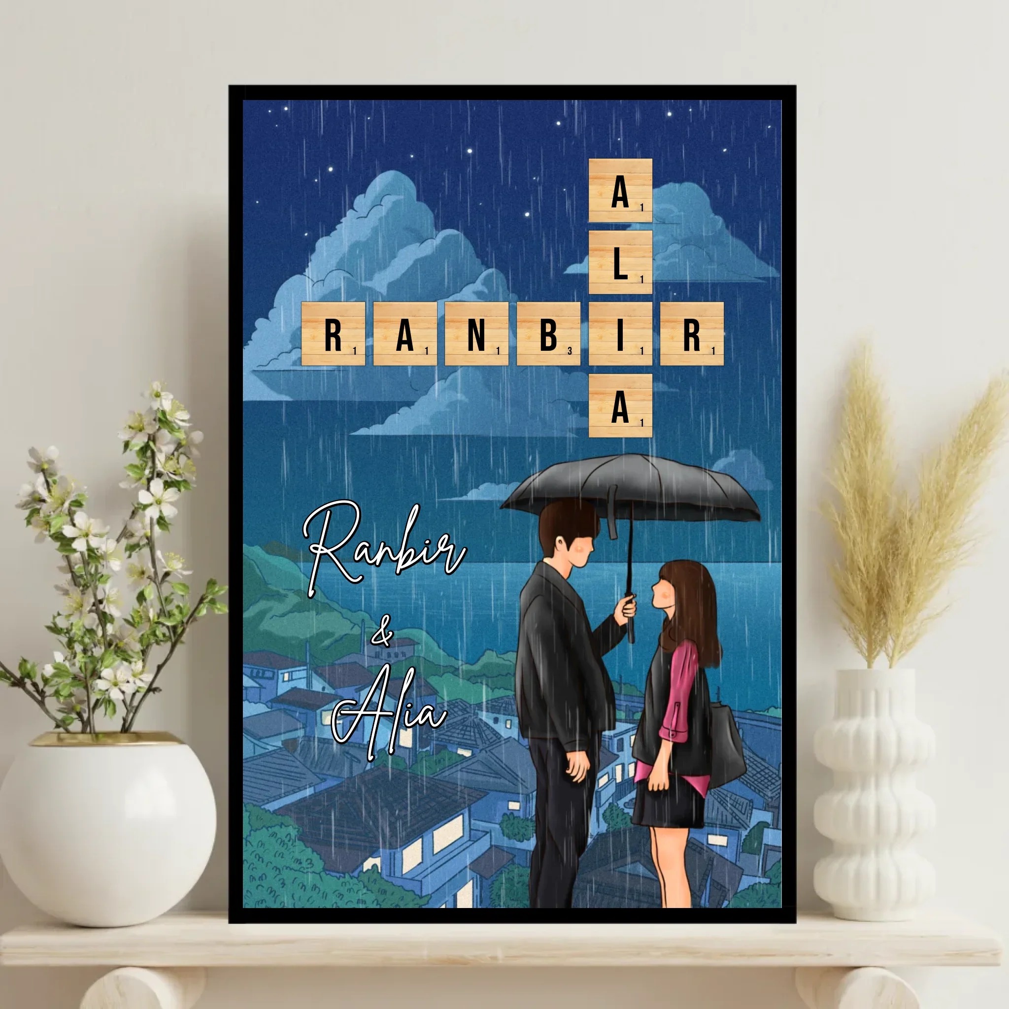 Couple's Personalized Wall Frame - Image 4