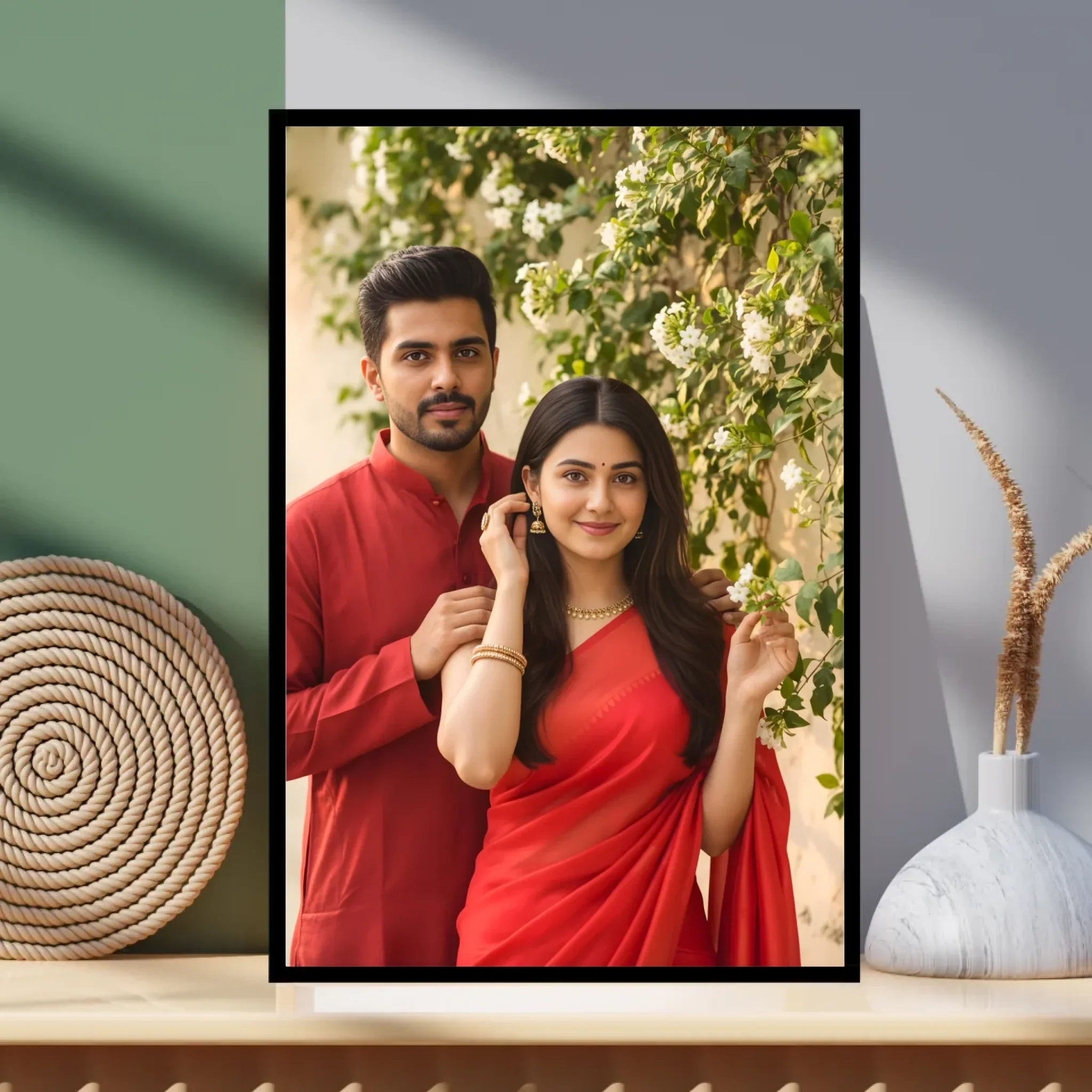 Couple's Personalized Wall Frame - Image 7