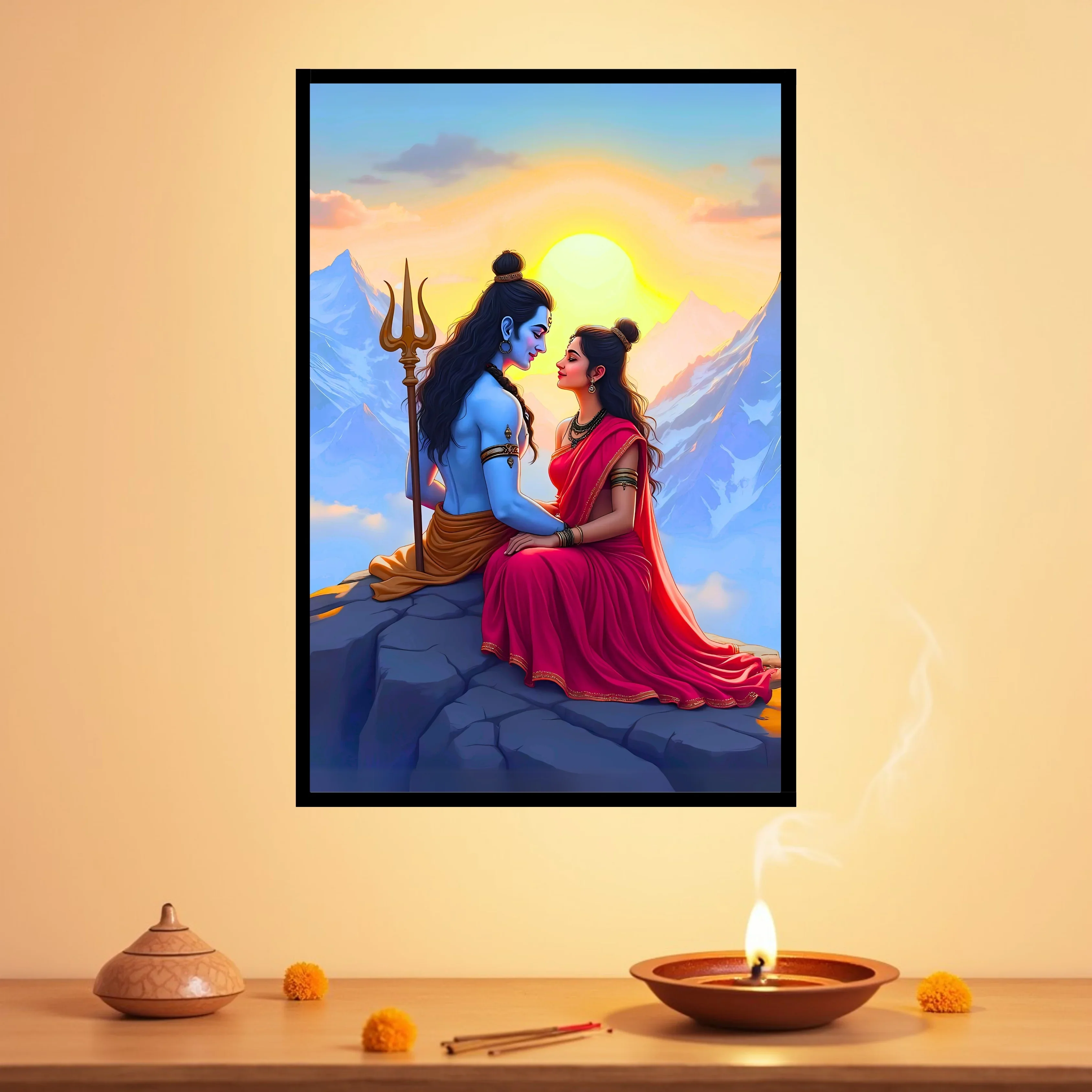 Mahadev and Parvati Special Frame - Image 3